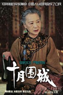 电视剧十月围城演员表,众星云集，演绎一场惊心动魄的围城之战